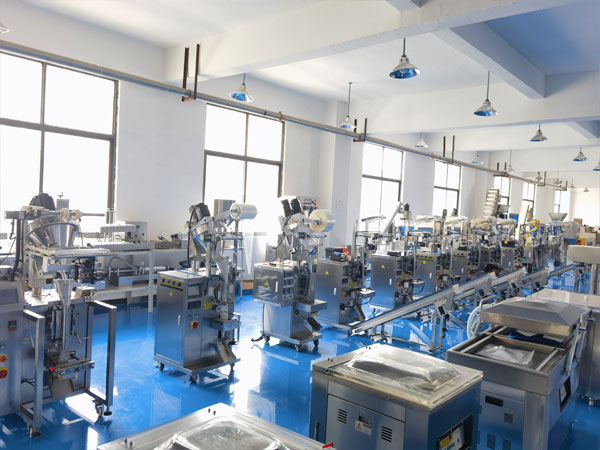 立式食品包裝機車間