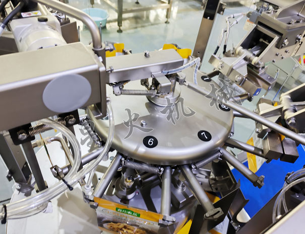 自動給袋式顆粒醬料食品包裝機細節